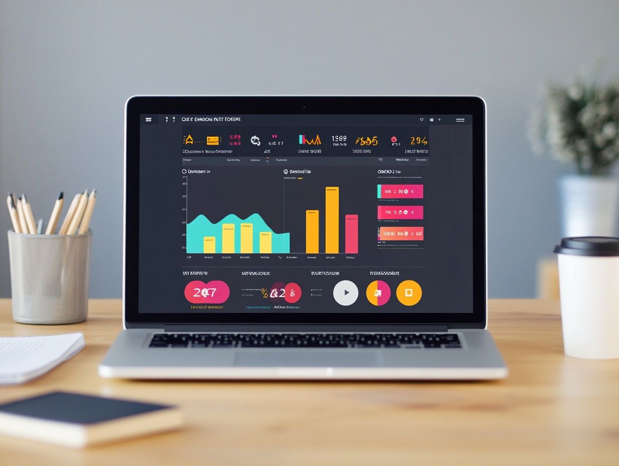 Illustration of email marketing tools aiding audience segmentation.