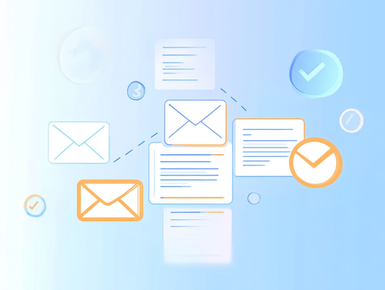 Illustration of top 5 common email marketing mistakes