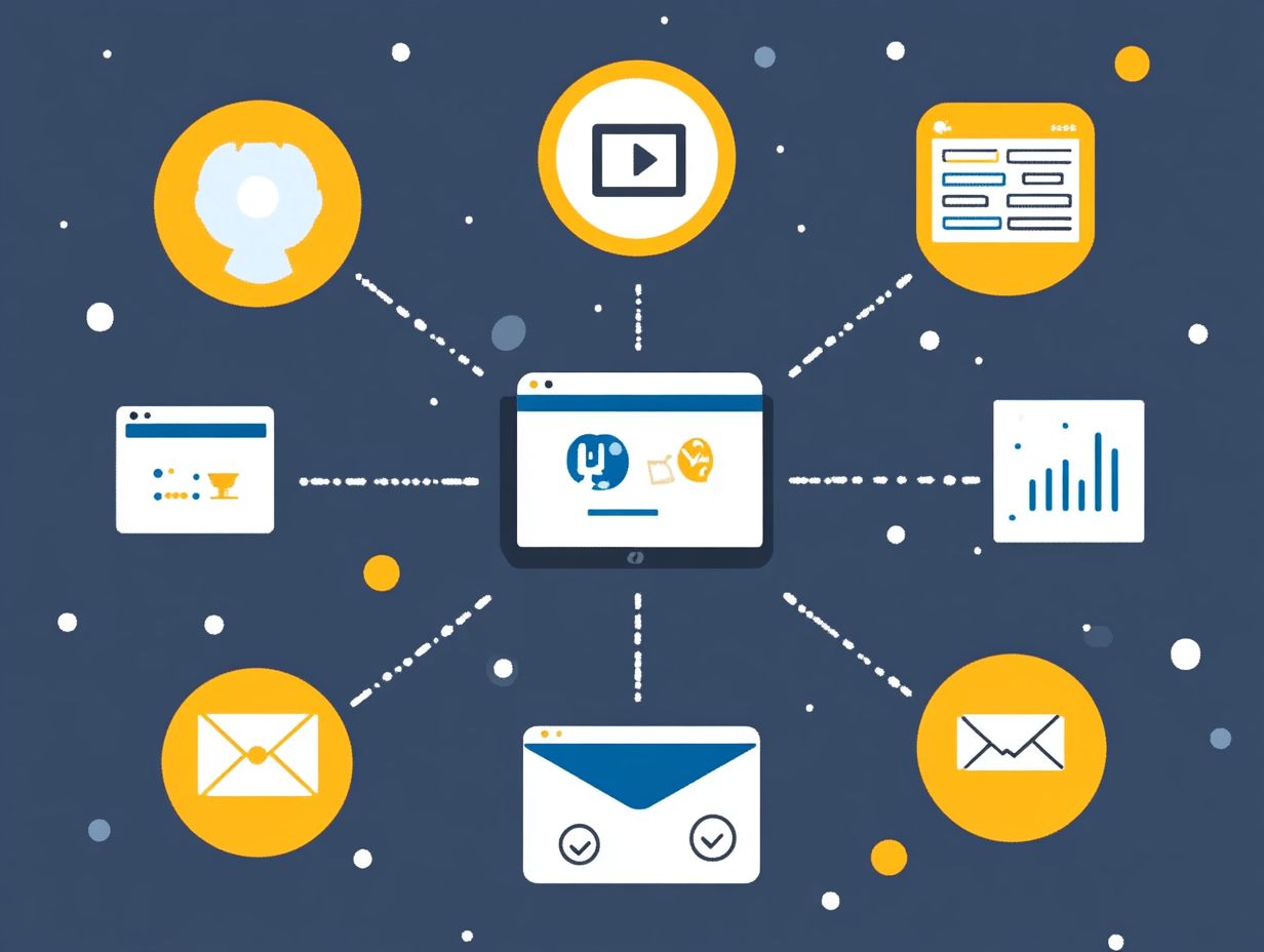 Integration with CRM and Marketing Automation Platforms graphic