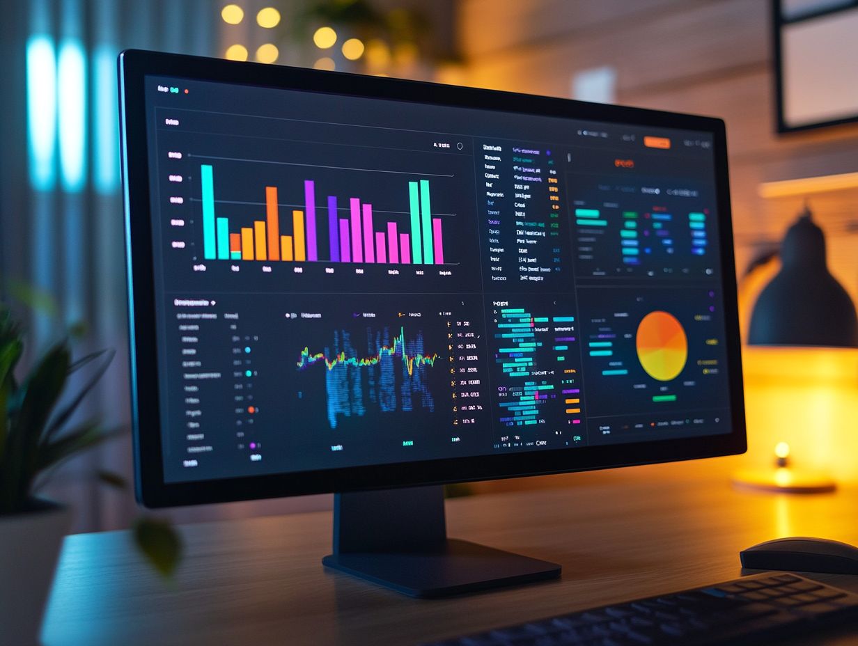 Graph showing five key analytics for effective lead management