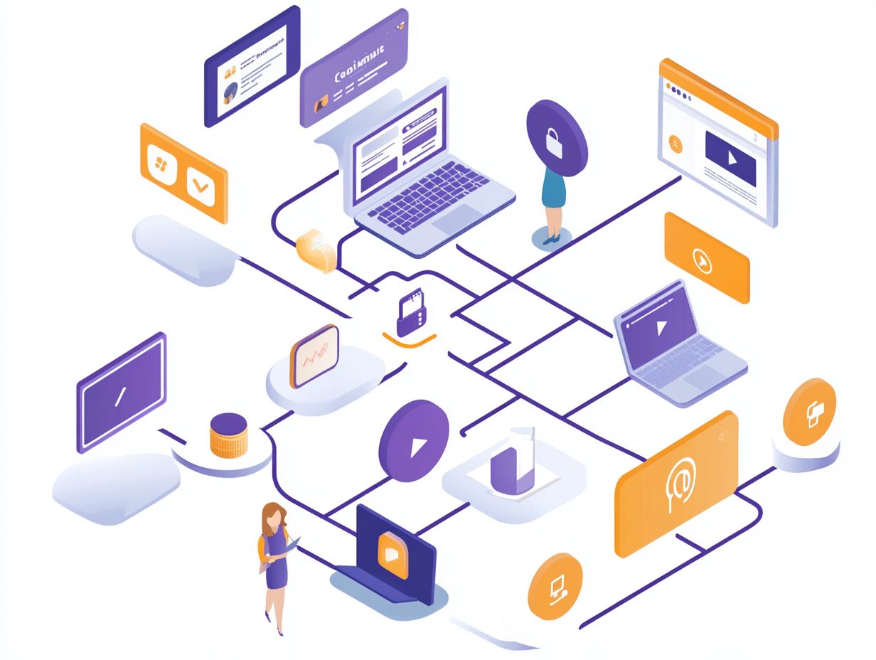 Visual representation of aligning content with the stages of the customer journey