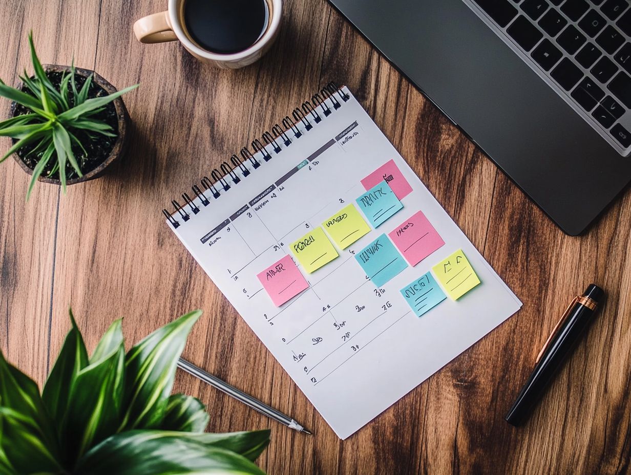 Visual guide to tools for creating a content calendar