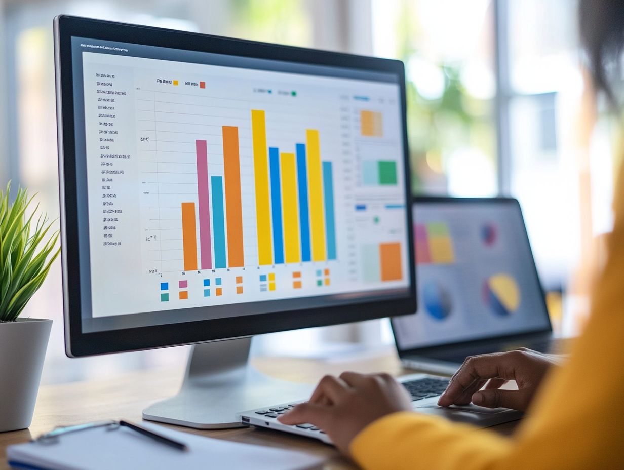 An illustration showing conversion rates in email marketing