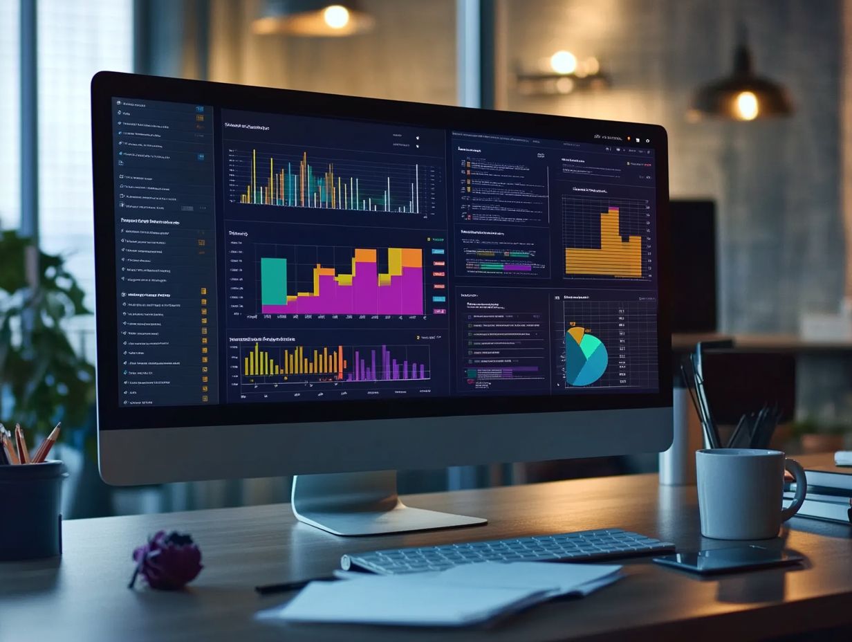 Image depicting Zoho CRM interface showcasing lead management tools