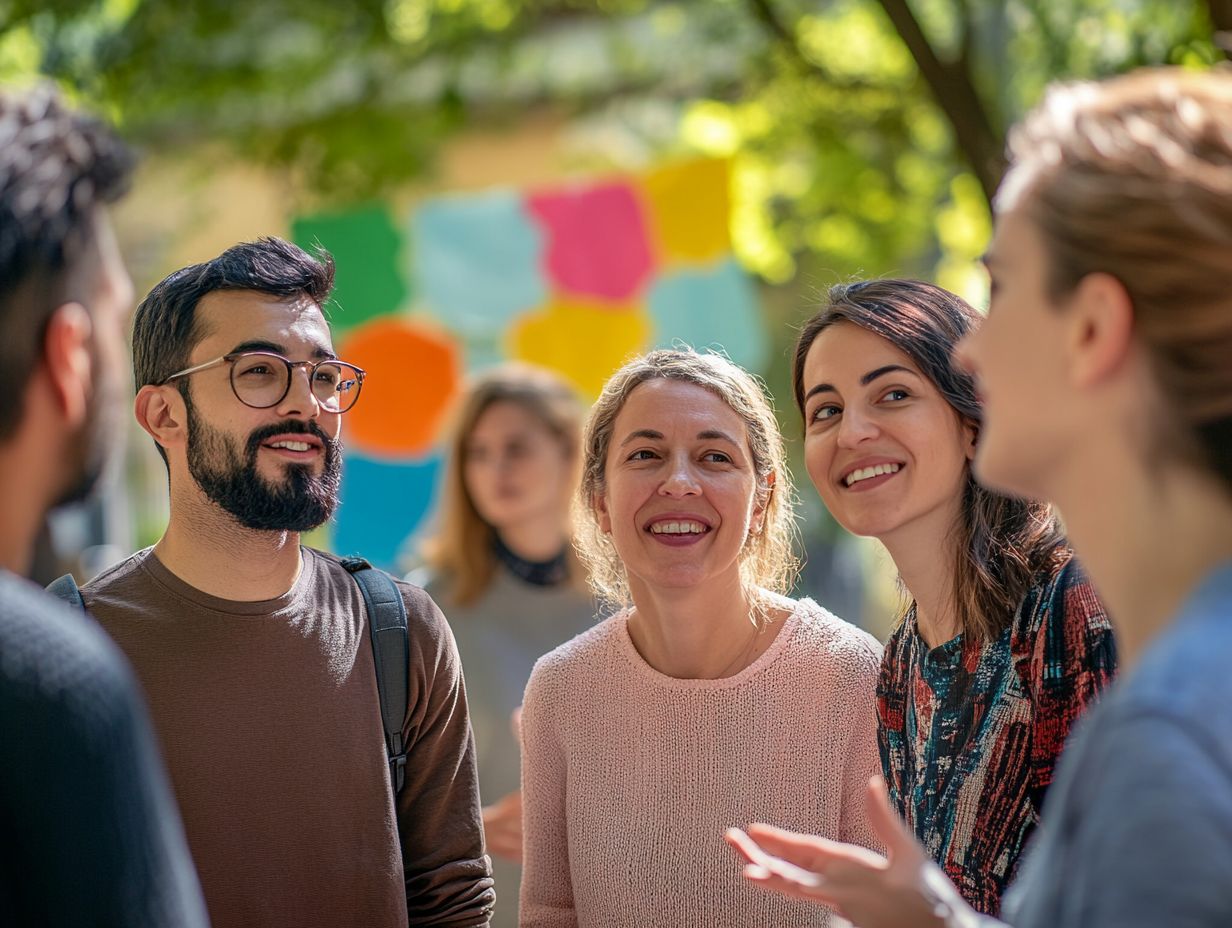 Image of community engagement event with local organizations