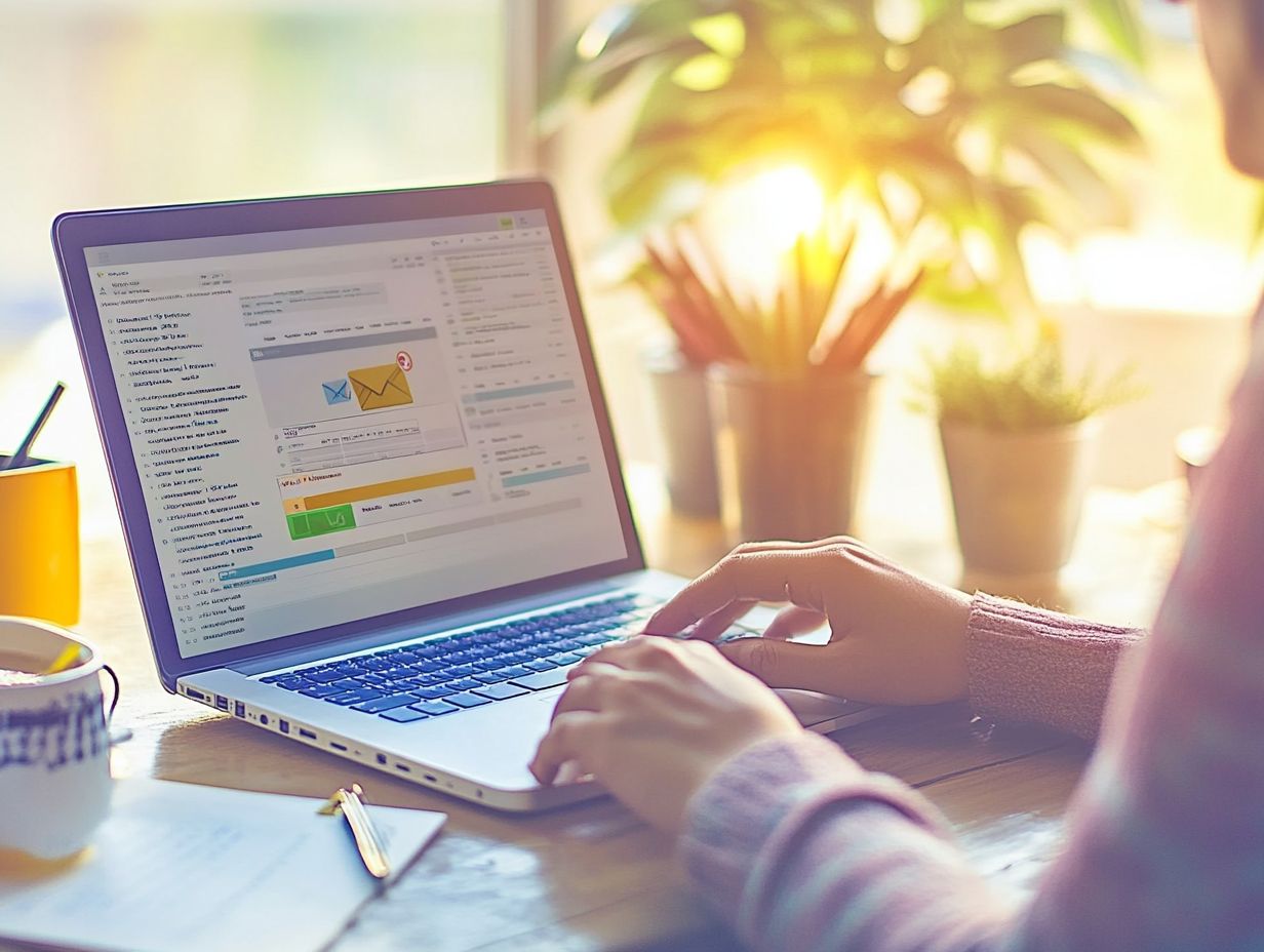 Visual representation of key metrics for assessing drip email campaigns.