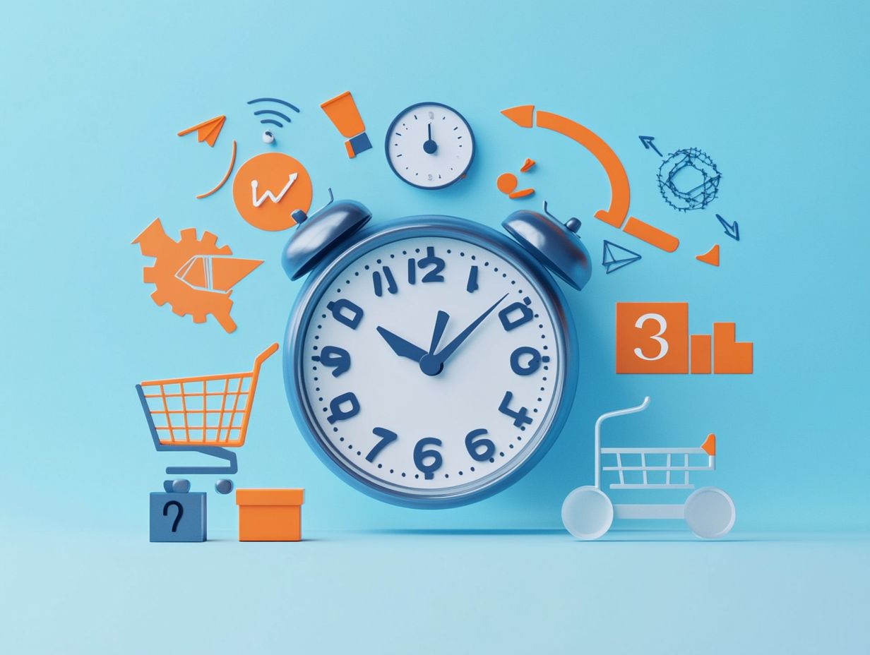 Visual guide to best practices for timing in B2C lead generation