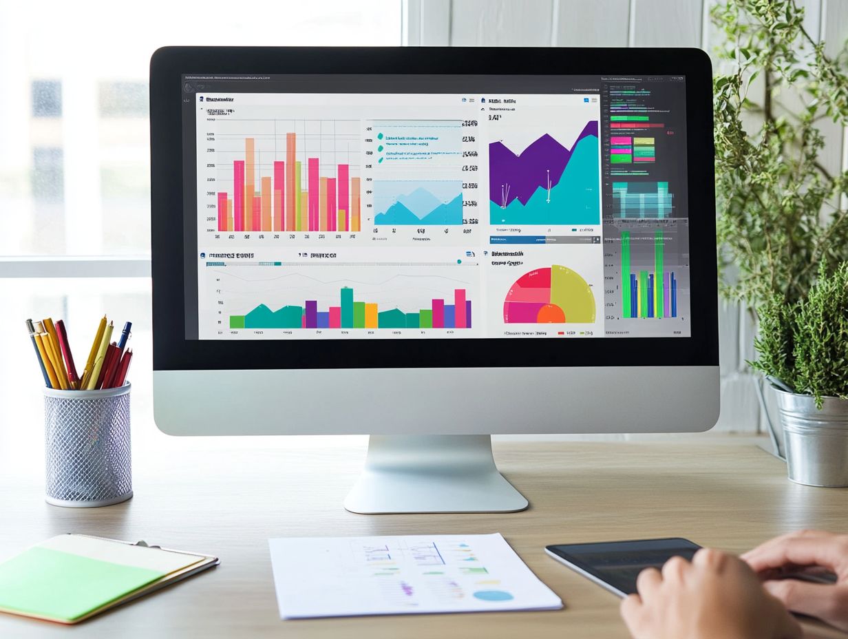 Visual summary of key CRM tools for lead management.