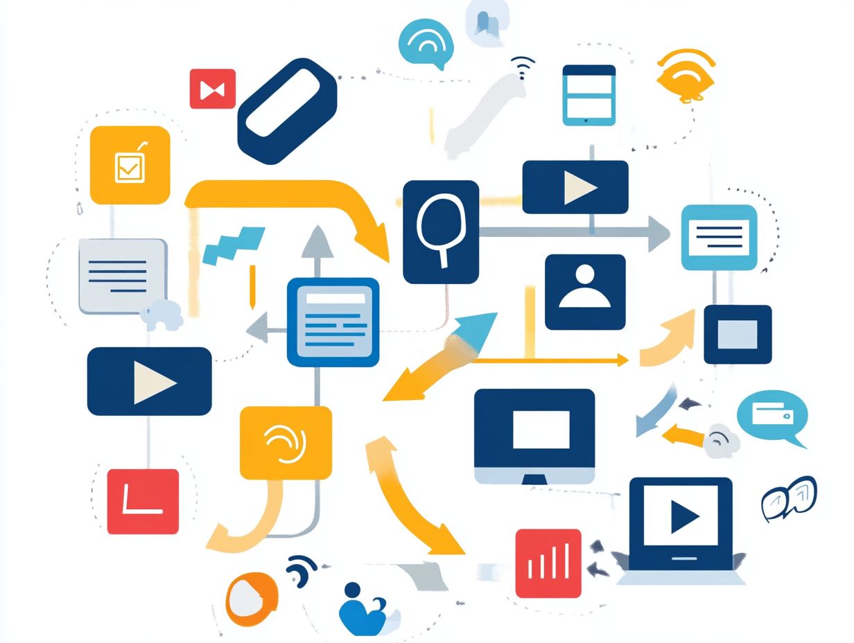 A visual representation of measuring customer journey success