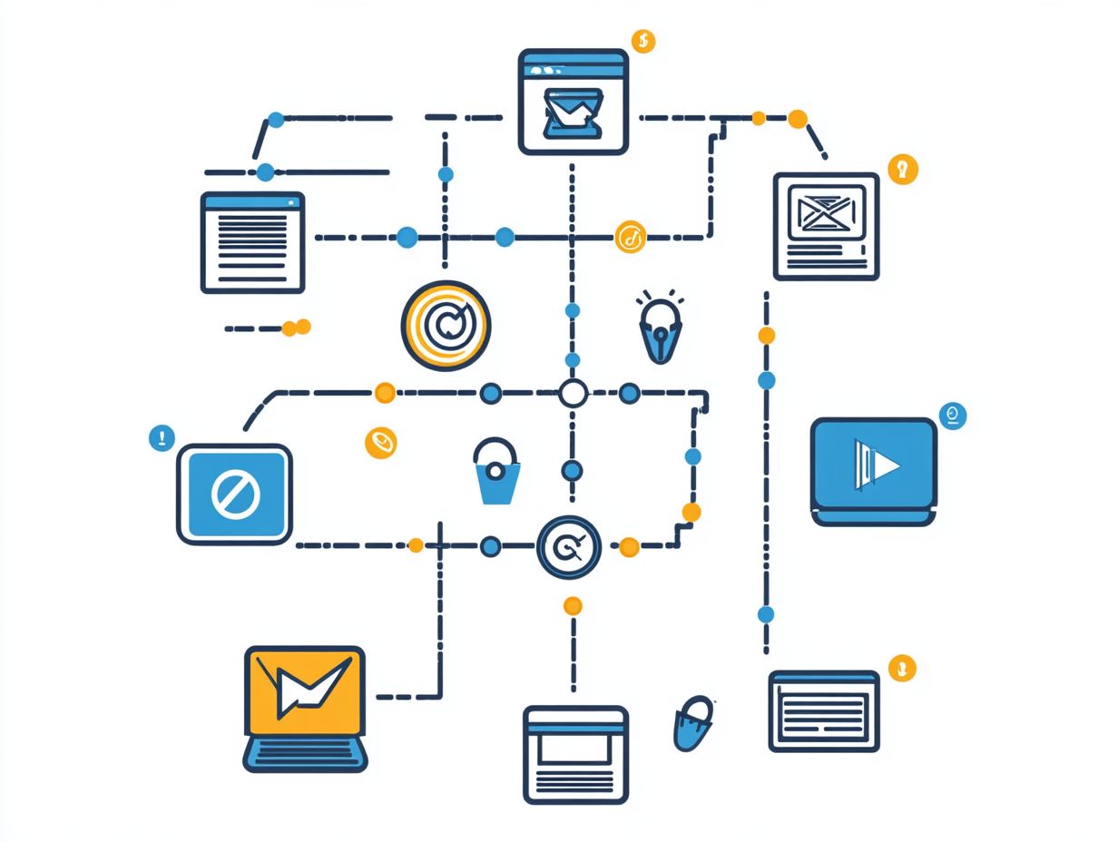 An infographic depicting the benefits of inbound lead generation strategies.