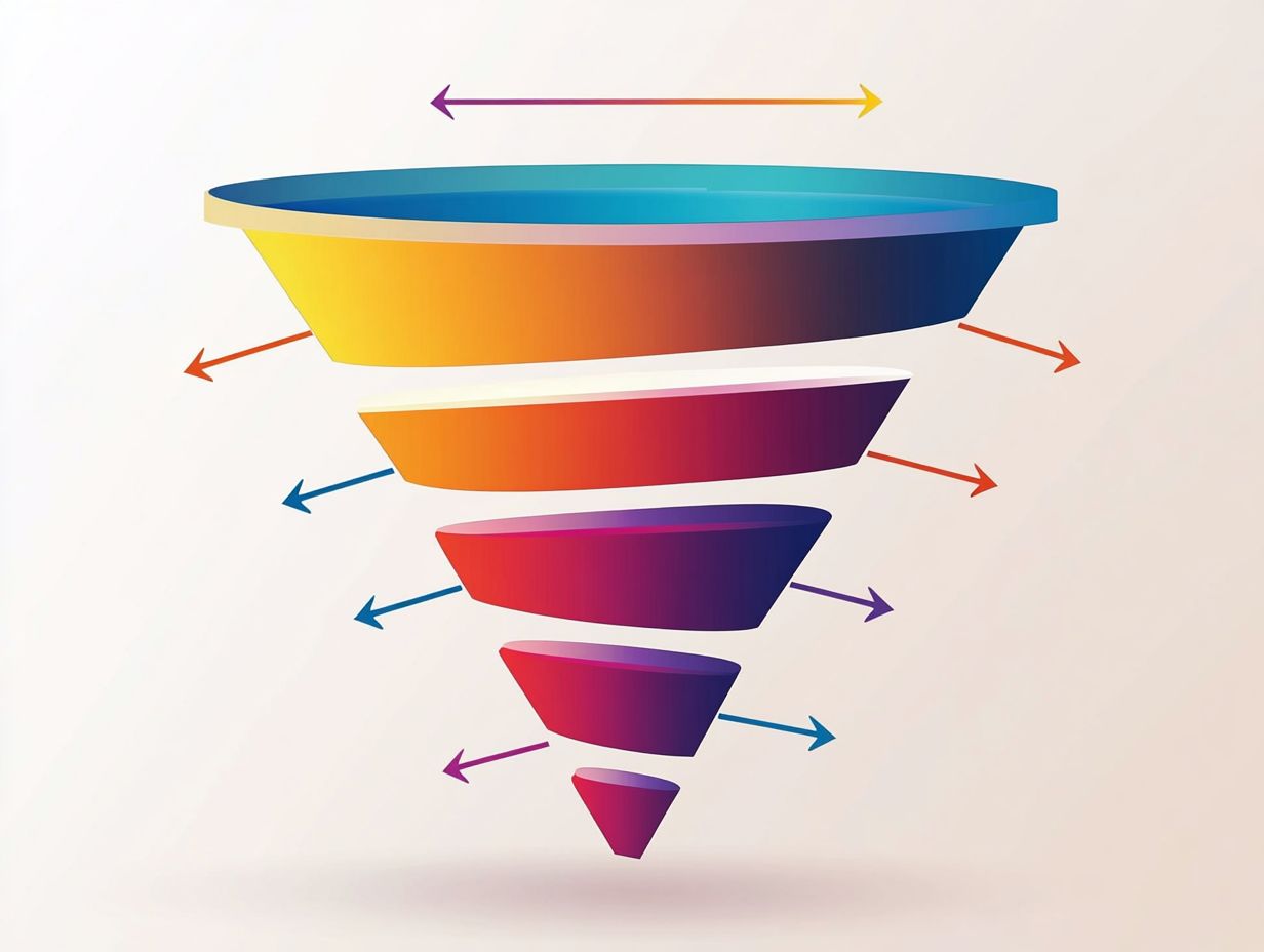 Illustration of the Lead Generation Funnel structure